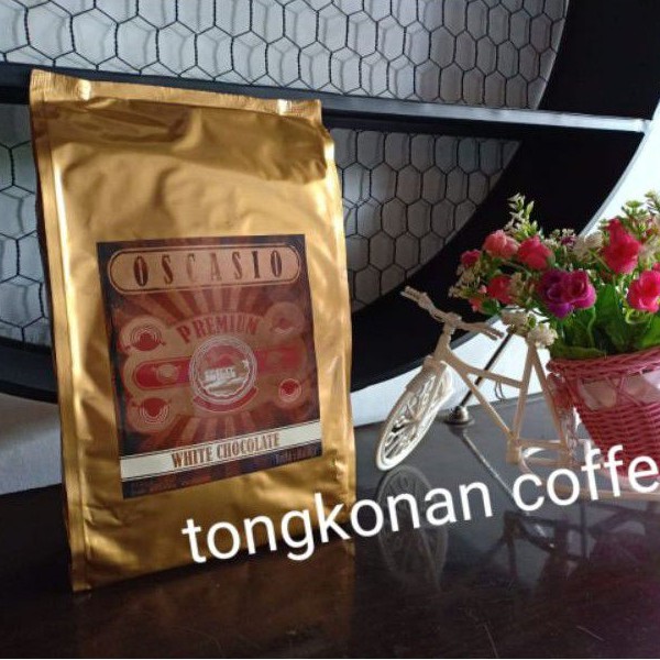 

powder premium oscasio white chocolate 1kg | bubuk minuman 1000gr