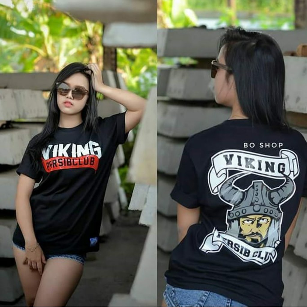 KAOS PERSIB WARNA HITAM ONE BLUE VIKING PERSIB CLUB