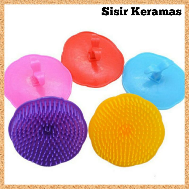 Sisir Keramas Bulat Sisir Sikat Salon / Sisir Pijit Kepala