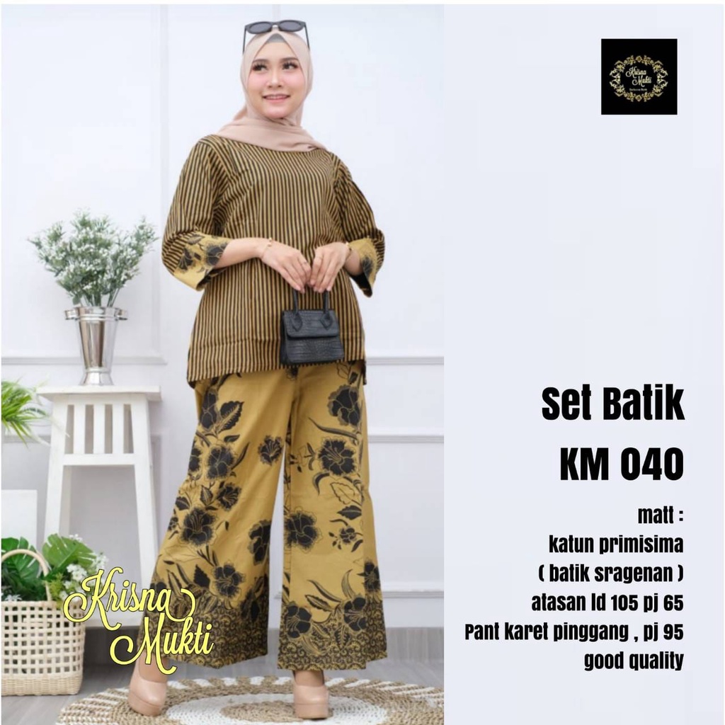 Set batik sragenan