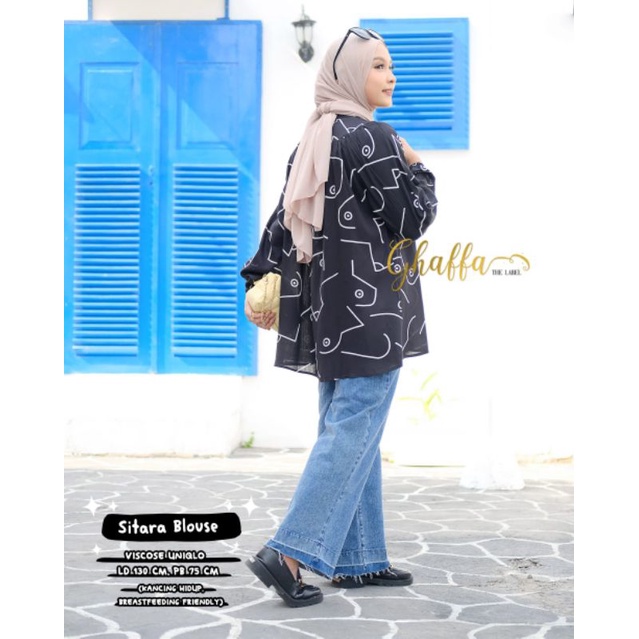 Sitara blouse motif by ghaffa the label