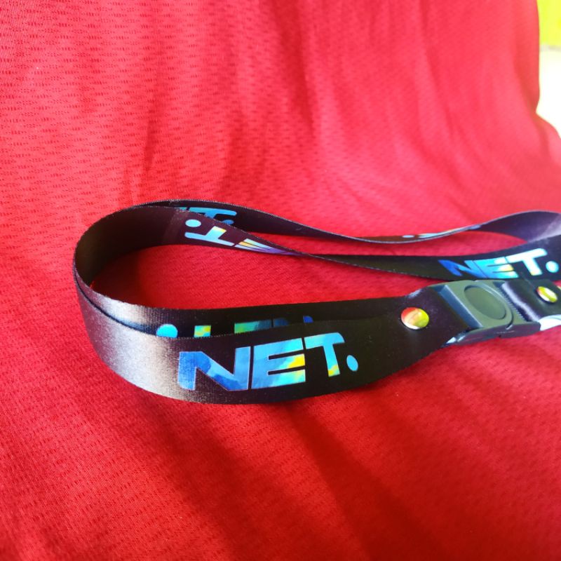 READY ✅ LANYARD IDCARD NET TV SATUAN MURAH TALI ID CARD PRINTING