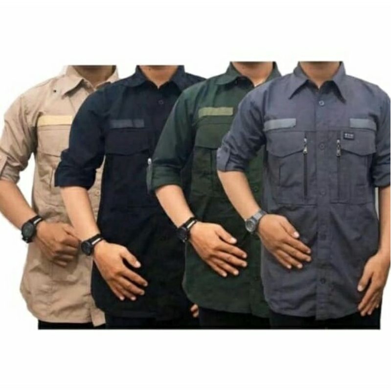 (COD)KEMEJA LAPANGAN W-TEC TACTICAL LENGAN PANJANG OUTDOR