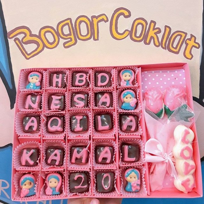 

Promo Coklat Mensiv Sekat 25 buket bunga coklat by LARVA