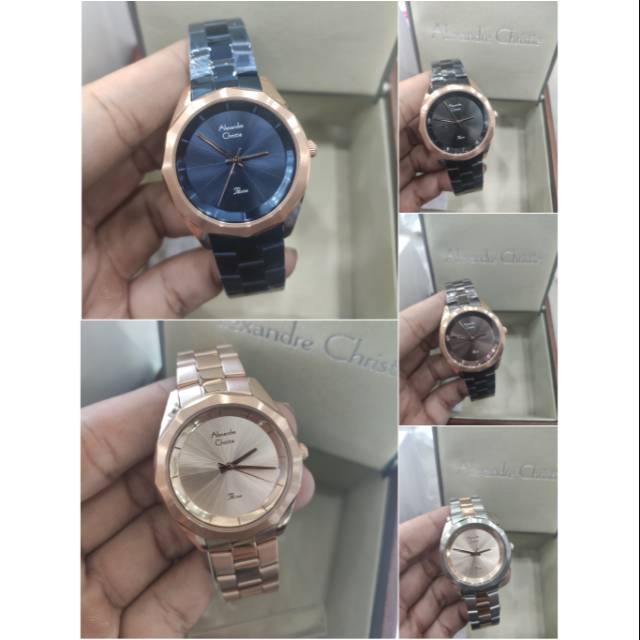 Jam tangan alexandre christie ac2860 ladies new original 2860