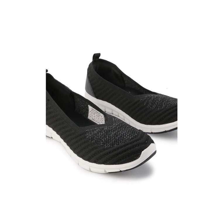 SEPATU SLIP ON WANITA HUSH PUPPIES ORIGINAL CASUAL BRANDED BLACK HW09