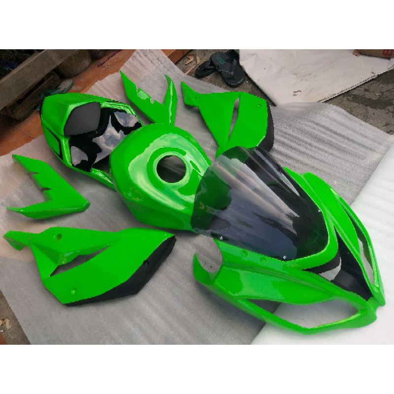 PAKET FULLSET BODY CUSTOM NINJA 250FI MODEL ZX636