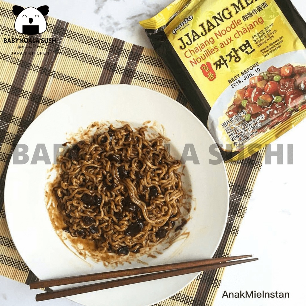 PALDO Jajangmyun Jjajangmen 200 g | Mie Instan Korea