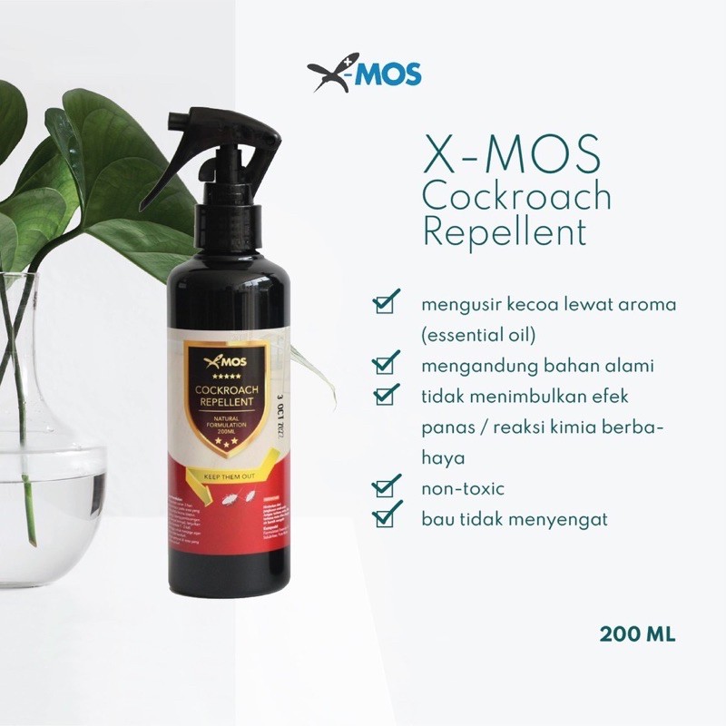 X-MOS Rat Repellent Lizard Repellent / XMOS Cairan Pengusir Tikus Cicak