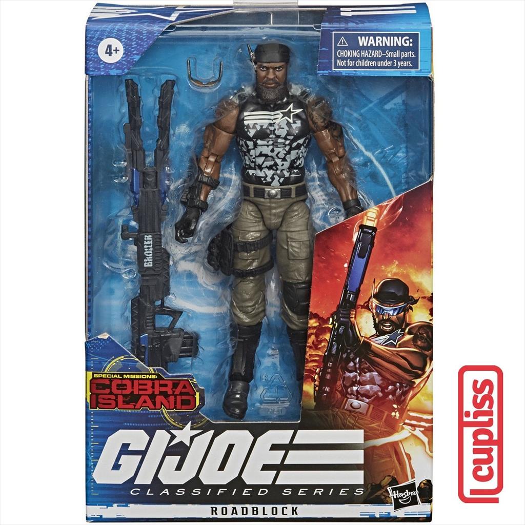 Hasbro F0147 GI Joe Roadblock Classified Series Cobra Island G.I.