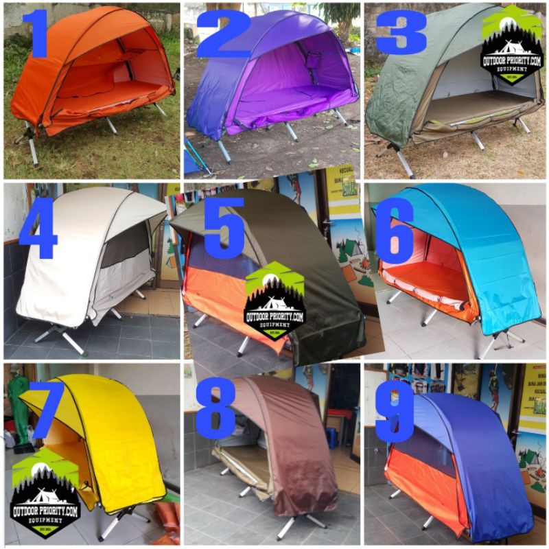 TENDA velbed(tenda nya saja)