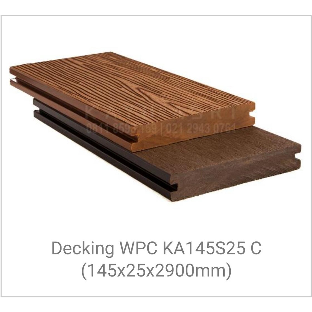 Jual Decking Wpc Kayu Asri Type Ka S C Shopee Indonesia