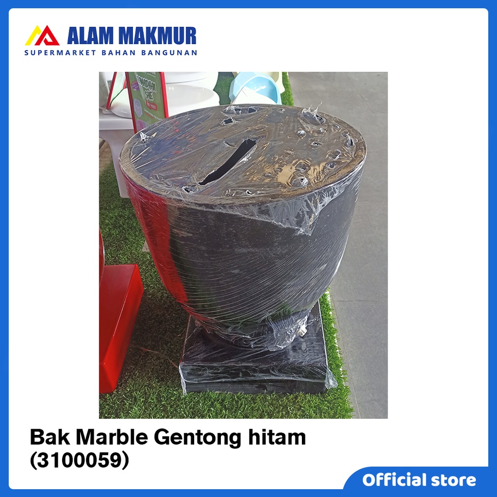 Bak air/gentong air kamar mandi+ packing kayu