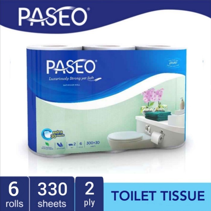 Paseo - Tissue Toilet 6 Rolls Tisu Gulung Tisu Toilet Tisu Paseo #98