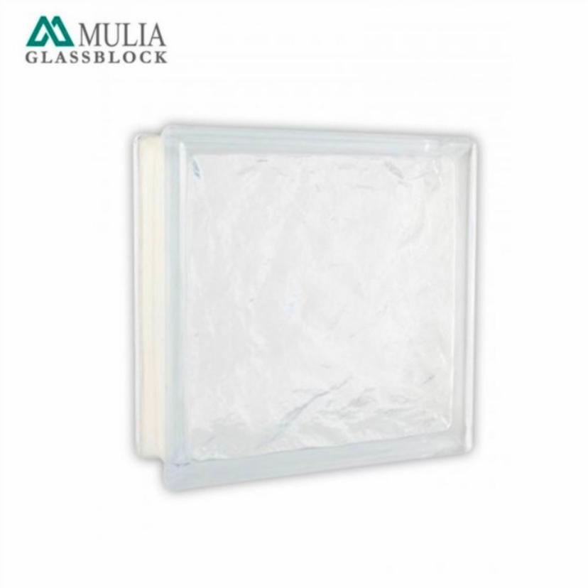 MULIA GLASS BLOCK ICE BERG (190x190x95mm)