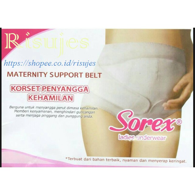 Korset Penyangga Kehamilan Sorex 4427 / Stagen Maternity Support Untuk Hamil Asli Sorex 4427