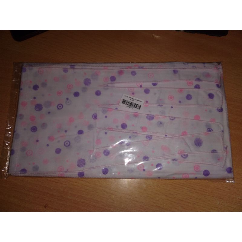 gurita bayi warna/ polos isi 6 helai/gurita isi 6