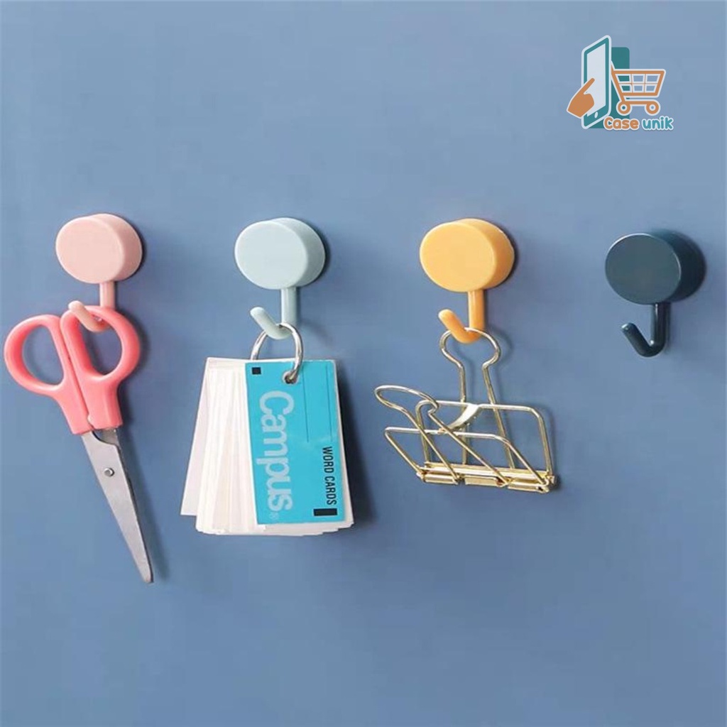 RT36 gantungan hanger hook tempel dinding baju plastik serbaguna CS3610