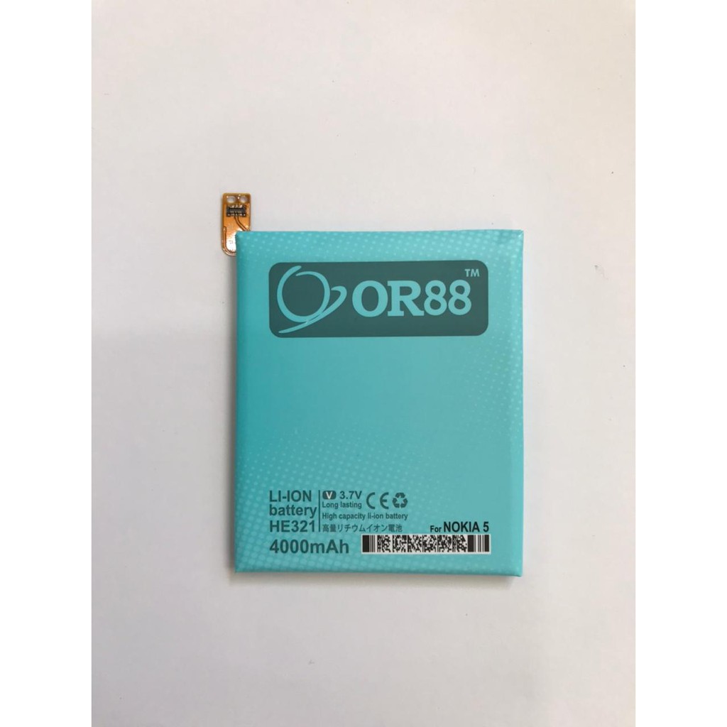 Batre batere battery baterai Double power / IC Nokia 5 / HE321 OR88