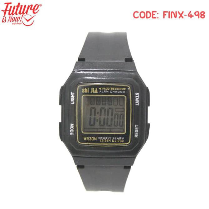 JAM TANGAN FASHION PRIA WANITA DIGITAL - RUBBER STRAP - FINX-498