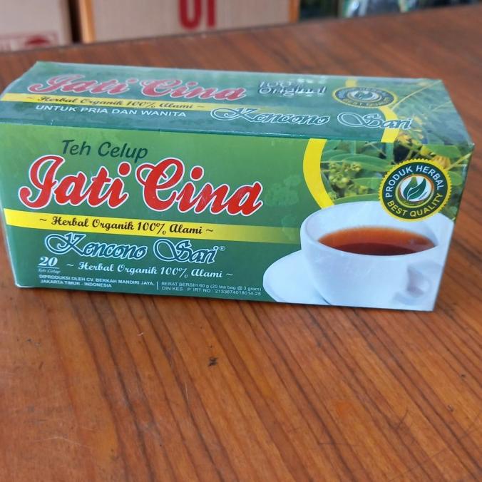 

~^~^~^] Teh Celup Jati Cina Kencono Sari Herbal Organik