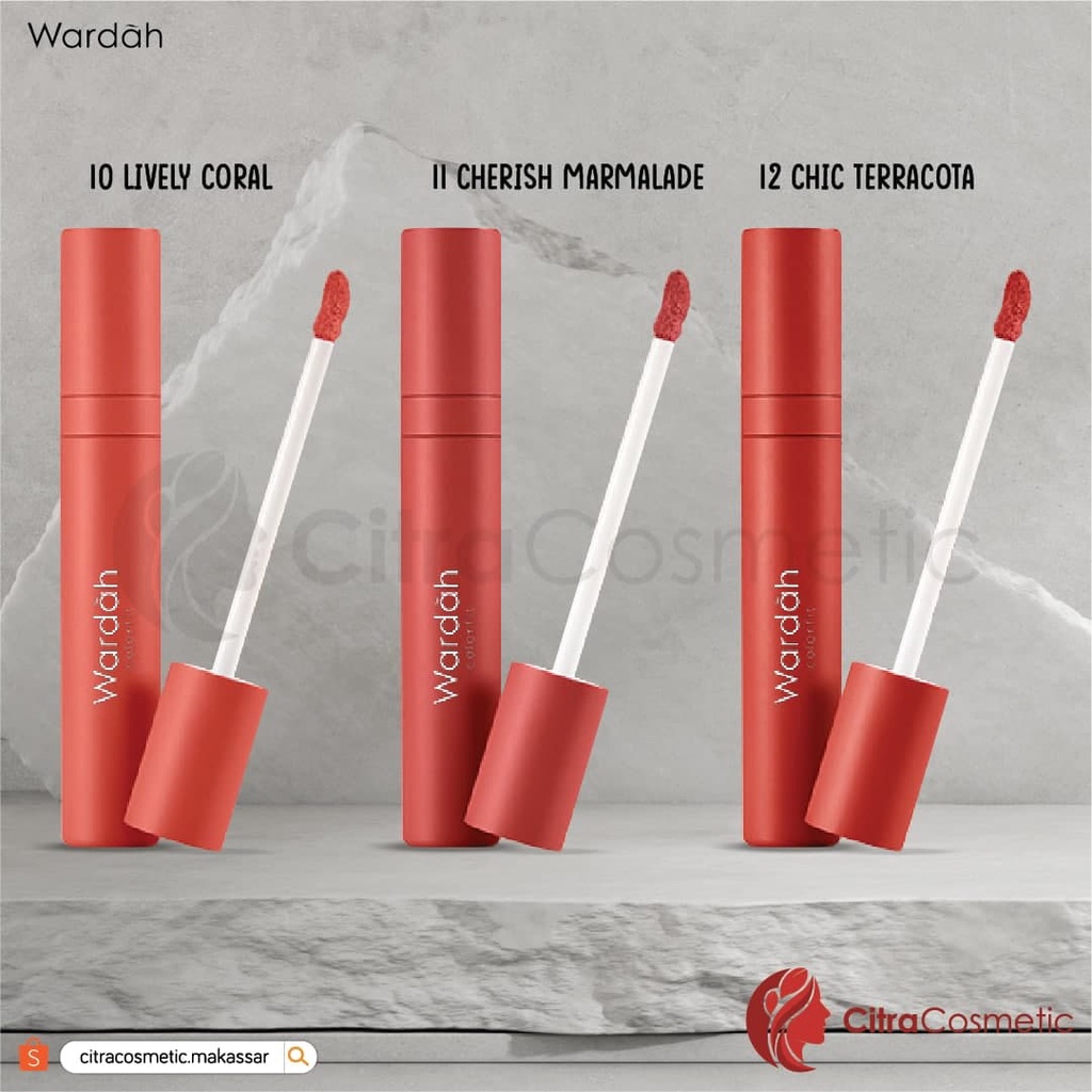 Wardah Colorfit Velvet Matte Lip Series