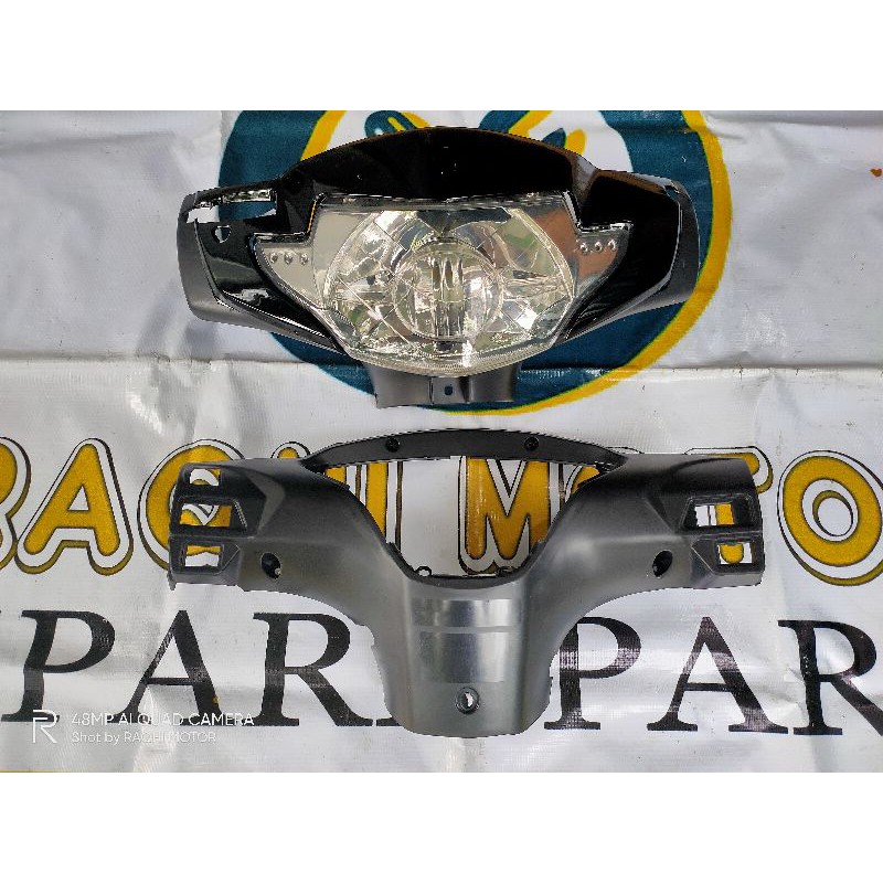 Batok Kepala Depan Supra X 125 Lama - Set Reflektor Lampu
