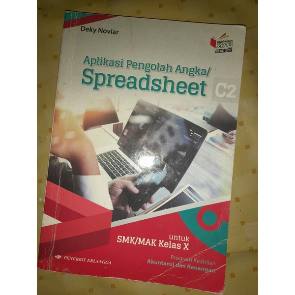 SPREADSHEET ERLANGGA KELAS 10 (BEKAS)