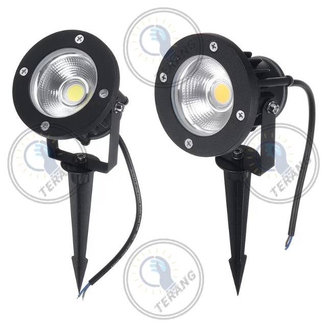 LAMPU TAMAN LED / 10 WATT COB TANCAP / SOROT TAMAN / LUKISAN / DEKORASI TAMAN 10WATT