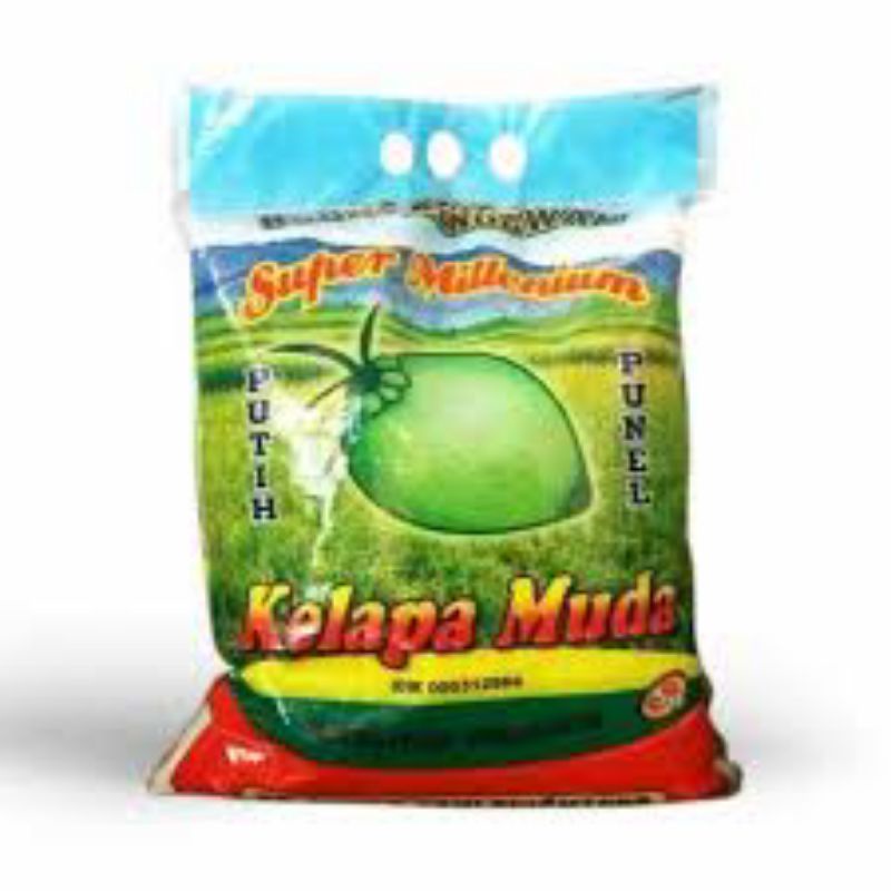 

Beras kelapa muda 5kg