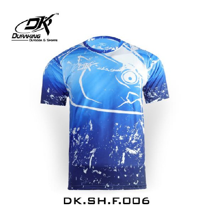 DK Fishing Jersey SS  Tuna Fish Blue