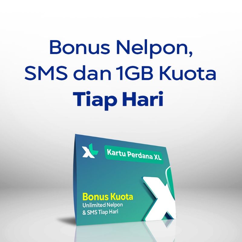 Kartu Perdana XL Axiata Tanpa Pulsa Kuota