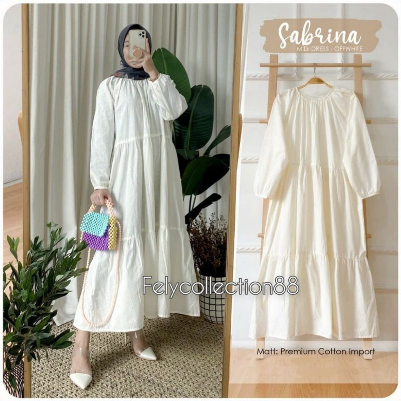 SABRINA MIDI DRESS TUNIK JUMBO