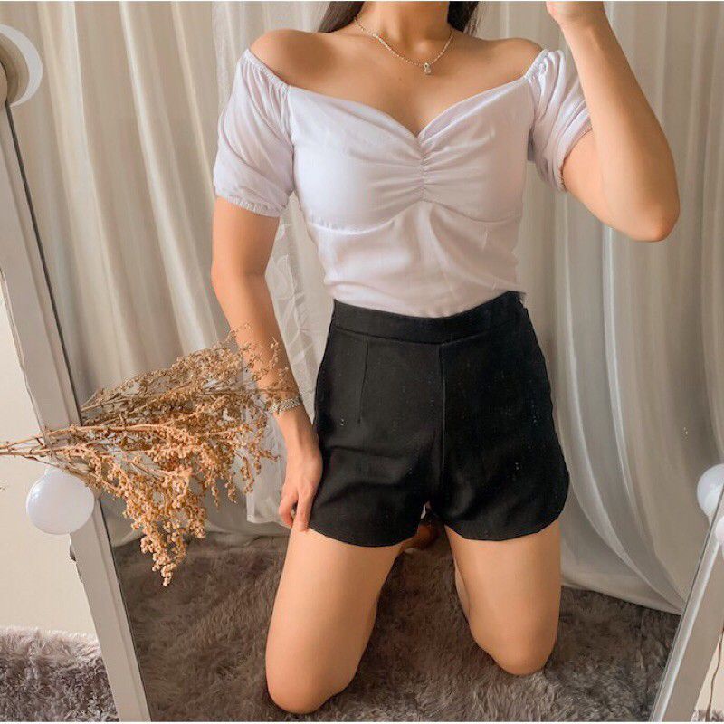 BLOUS wanitaMODEREN. DAVIKABLOUS. ATASANWANITAKEKINIAN