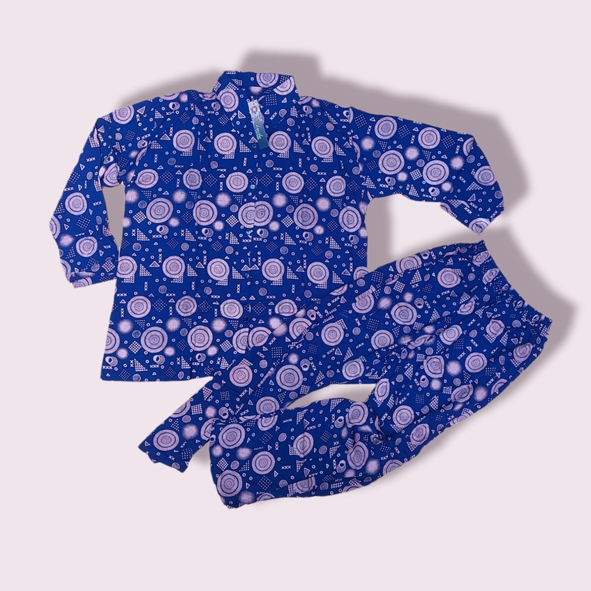 Baju Tidur Setelan Celana Busui Rayon Super Batik Solo