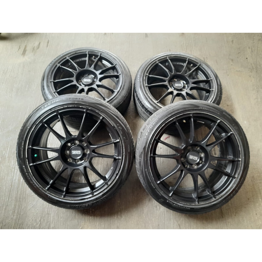 Pelek-Velg Oz Jari2 Bekas Murah Ring 17 Pcd 4x100-4x114,3 + Ban