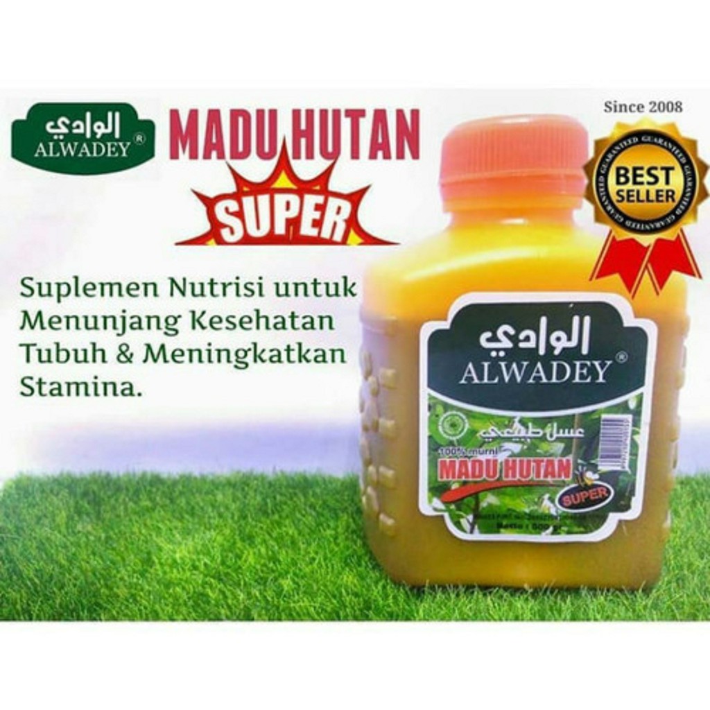 

Madu Hutan Super Al Wadey Honey Multiflora Asli Murni 500g AlWadey Original