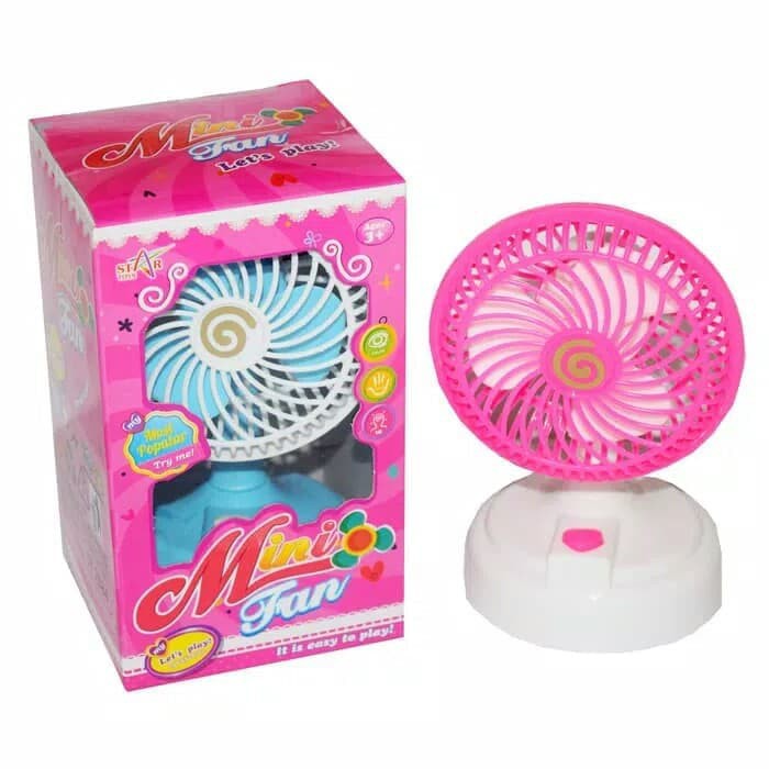 Kipas Angin Mini Baterey  Mini Fan - ST2584