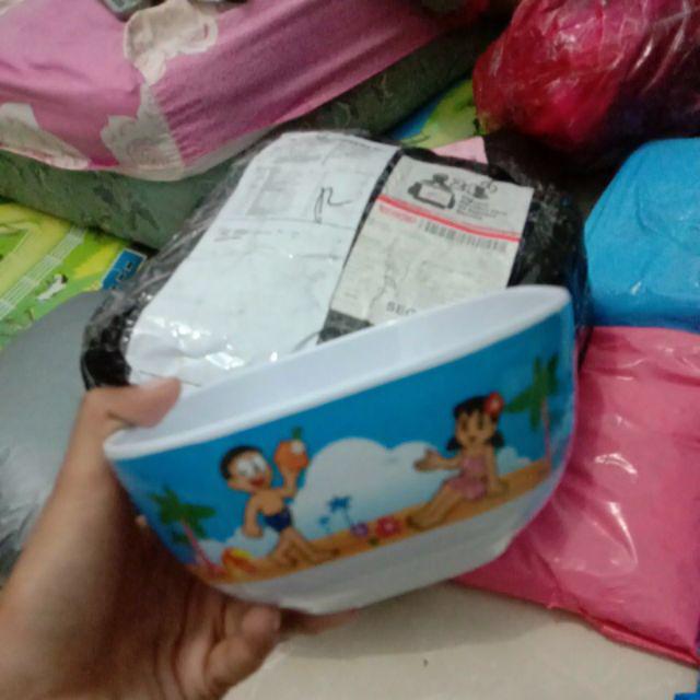 Mangkuk Salad Melamine Doraemon