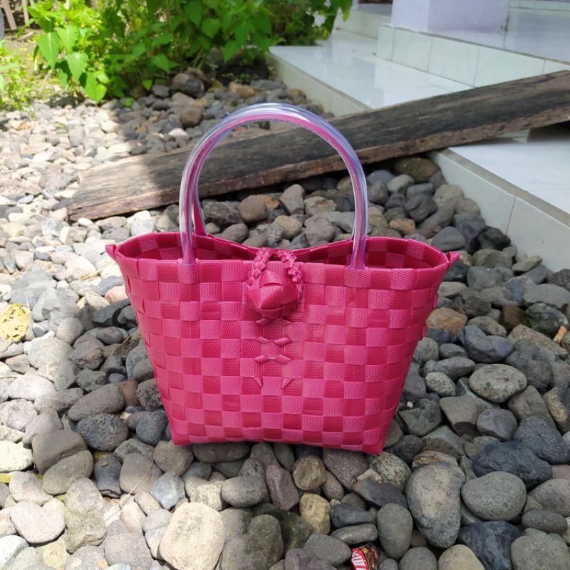 (S Type B) Tas Wanita/ Tas Souvenir/ Tas Anyaman/ Tas Mukena