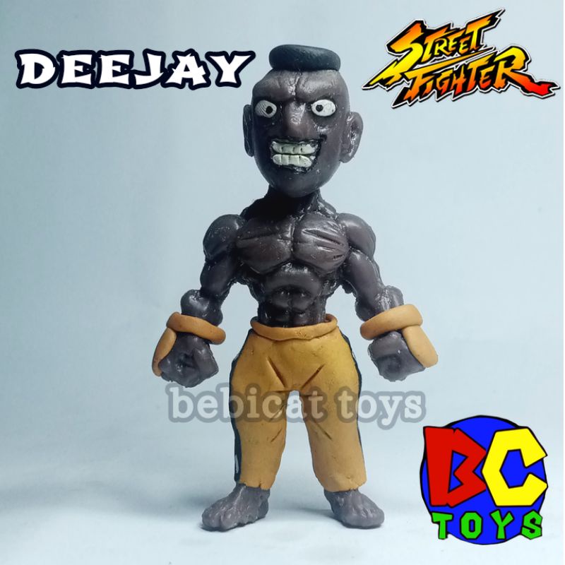 mainan mini figure DEEJAY STREET FIGHTER