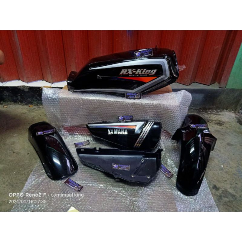 tangki body set rx king 2001 hitam