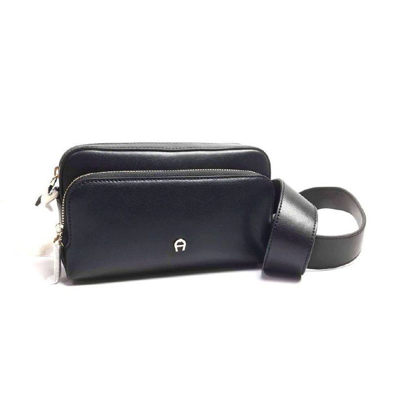 Aigner Fabia Crossbody Bag Black