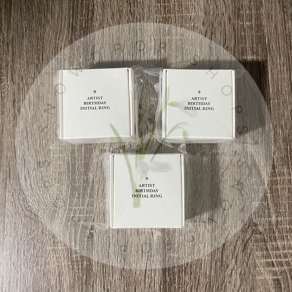 [ PELUNASAN ] SM BIRTHDAY RING