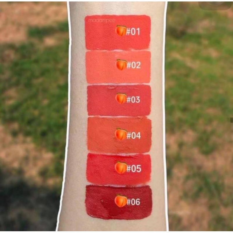 PROMO PER6PCS!!!LIP GLOSS MATTE SILKY KISS BEAUTY 70256