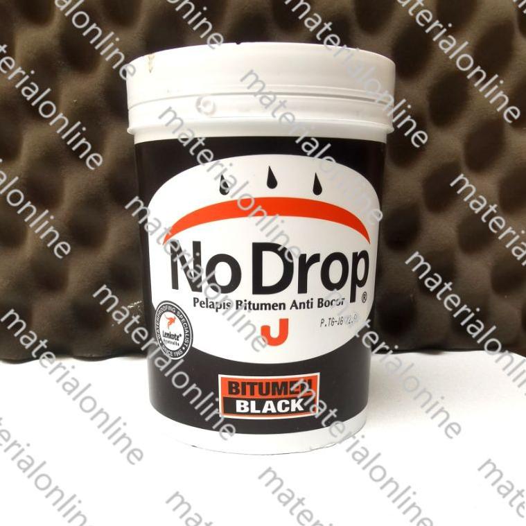 Jual Murah Banget G9d79 No Drop Cat Pelapis Anti Bocor Bitumen Black 1 Kg 1kg Nodrop 4120