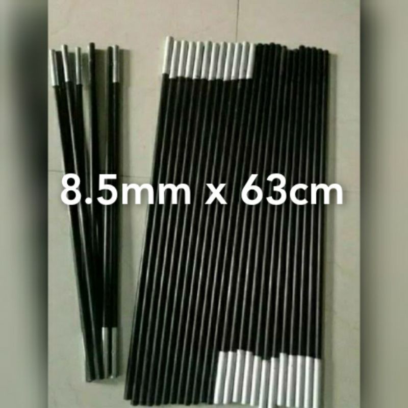 (ECER/SATUAN) FRAME TENDA FIBER 8.5mm/ RANGKA TENDA FIBERGLASS / FRAME FIBER TENDA GREAT OUTDOOR