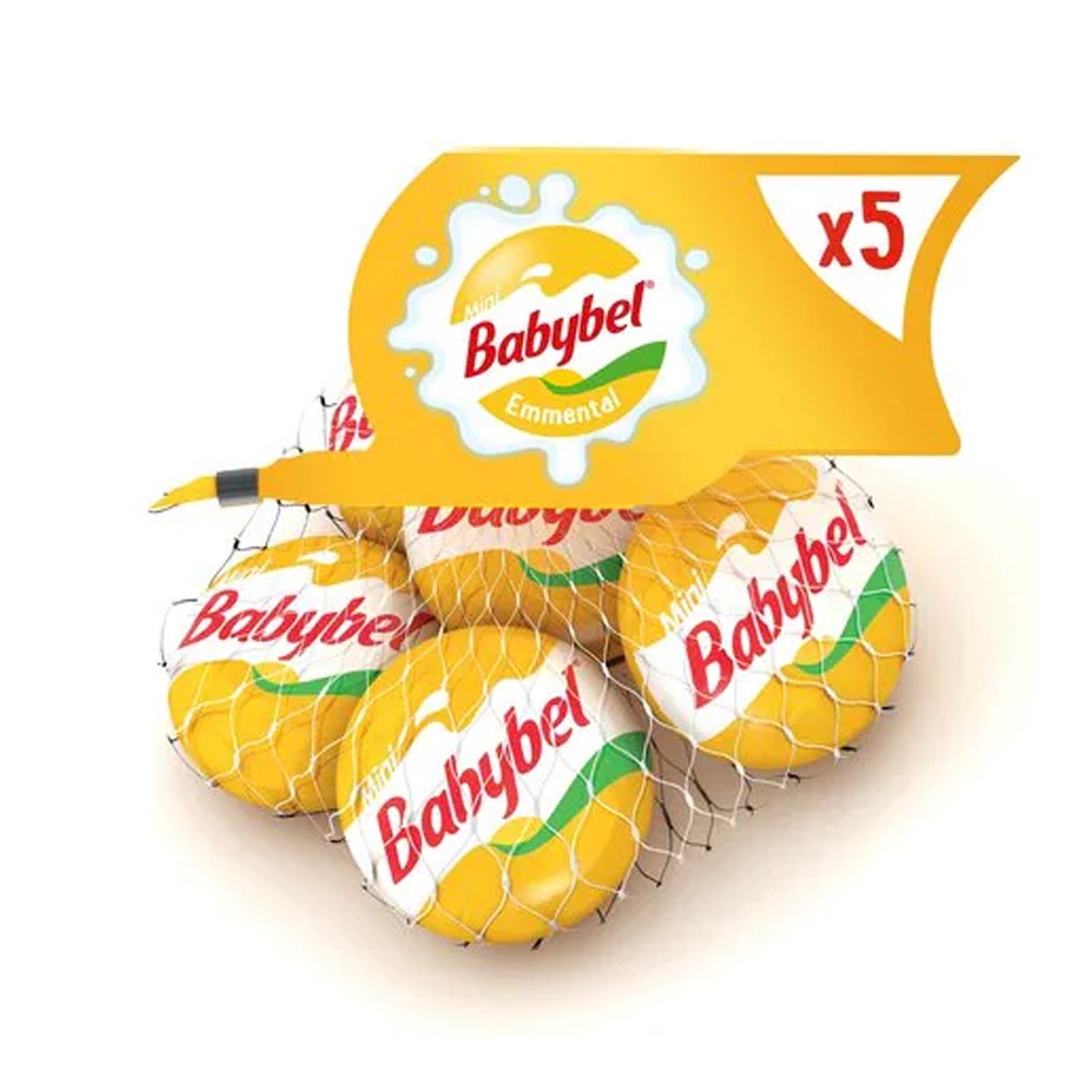 Babybel cheese / Babybel mini cheese 110gr / babybel keju bayi / Babybel cheese MPASI (x5 pcs)