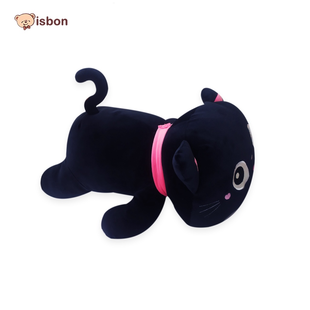 Boneka Mono Kucing Cat Hitam Lucu Bahan Preium Cocok Untuk Hadiah Istana Boneka