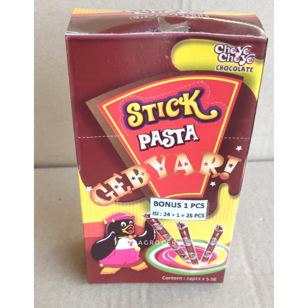 CHOYO STICK pasta GEBYAR 24pc BONUS 1pc